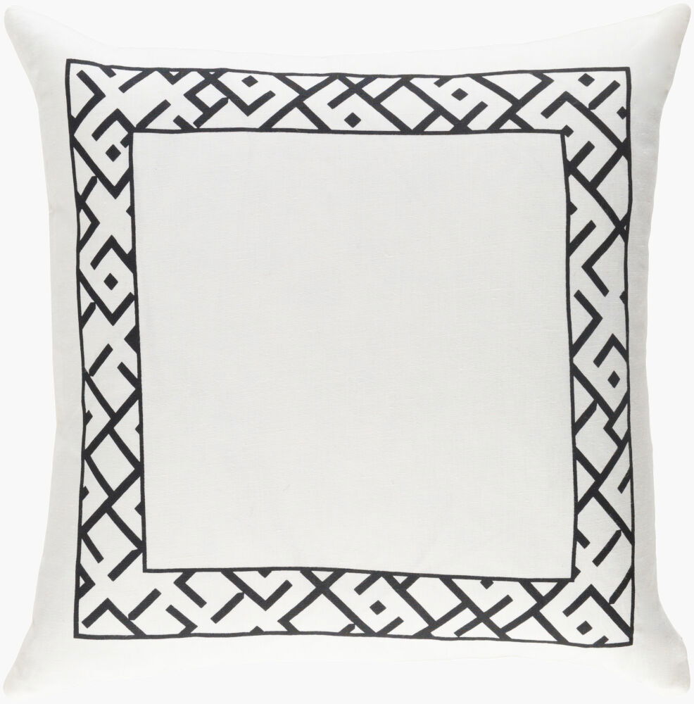 Ethiopia Accent Pillow Poly, Decorative Pillow by Surya, 18" length x 18" width