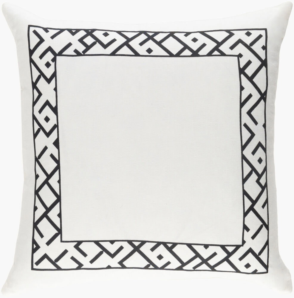 Ethiopia Accent Pillow Poly, Decorative Pillow by Surya, 18" length x 18" width