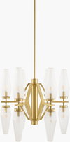 Caelis Chandelier, by Surya, 81" length x 24" width x 23" height thumbnail