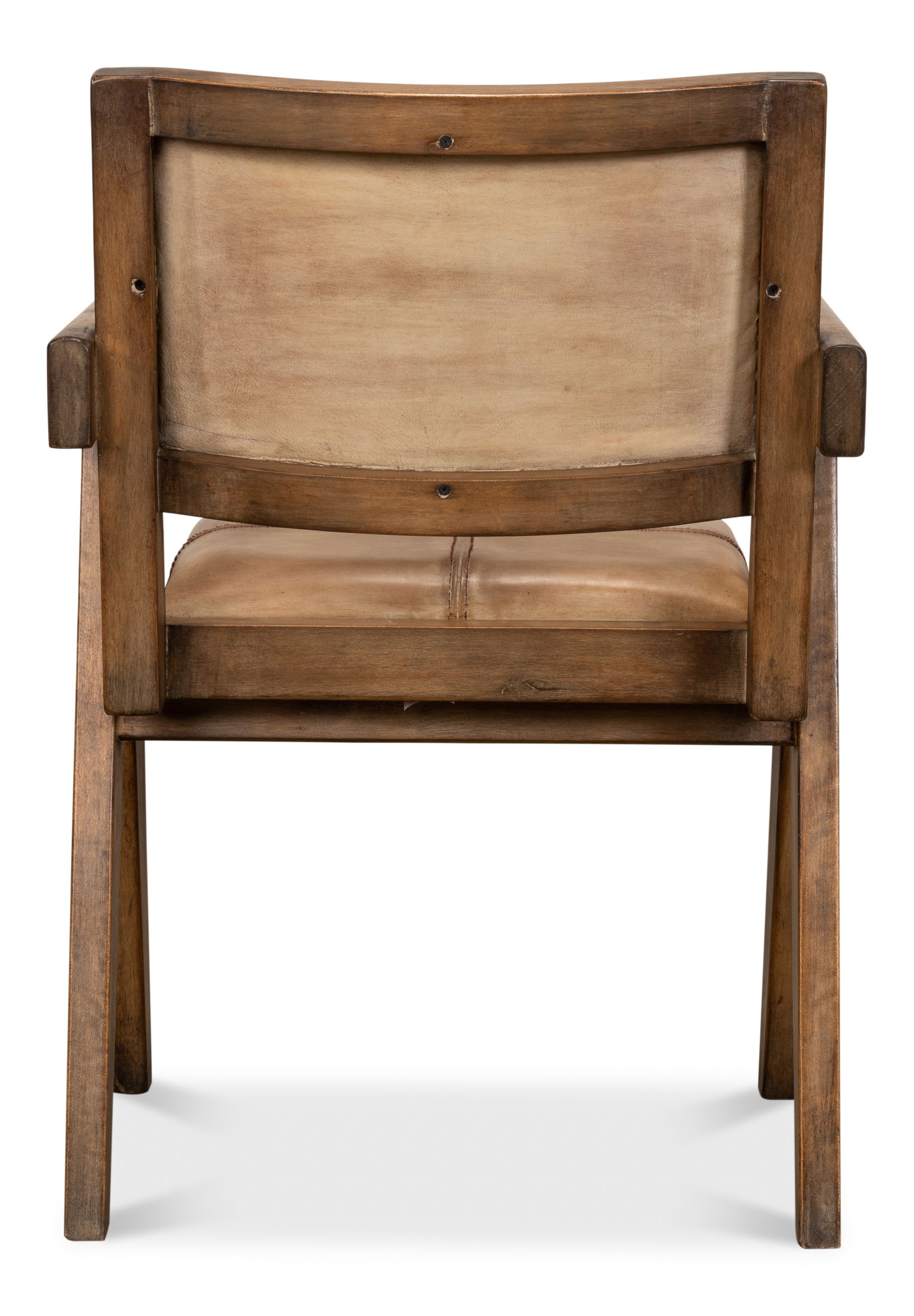 Angus Chair, Brown W/Brown Leather large image 