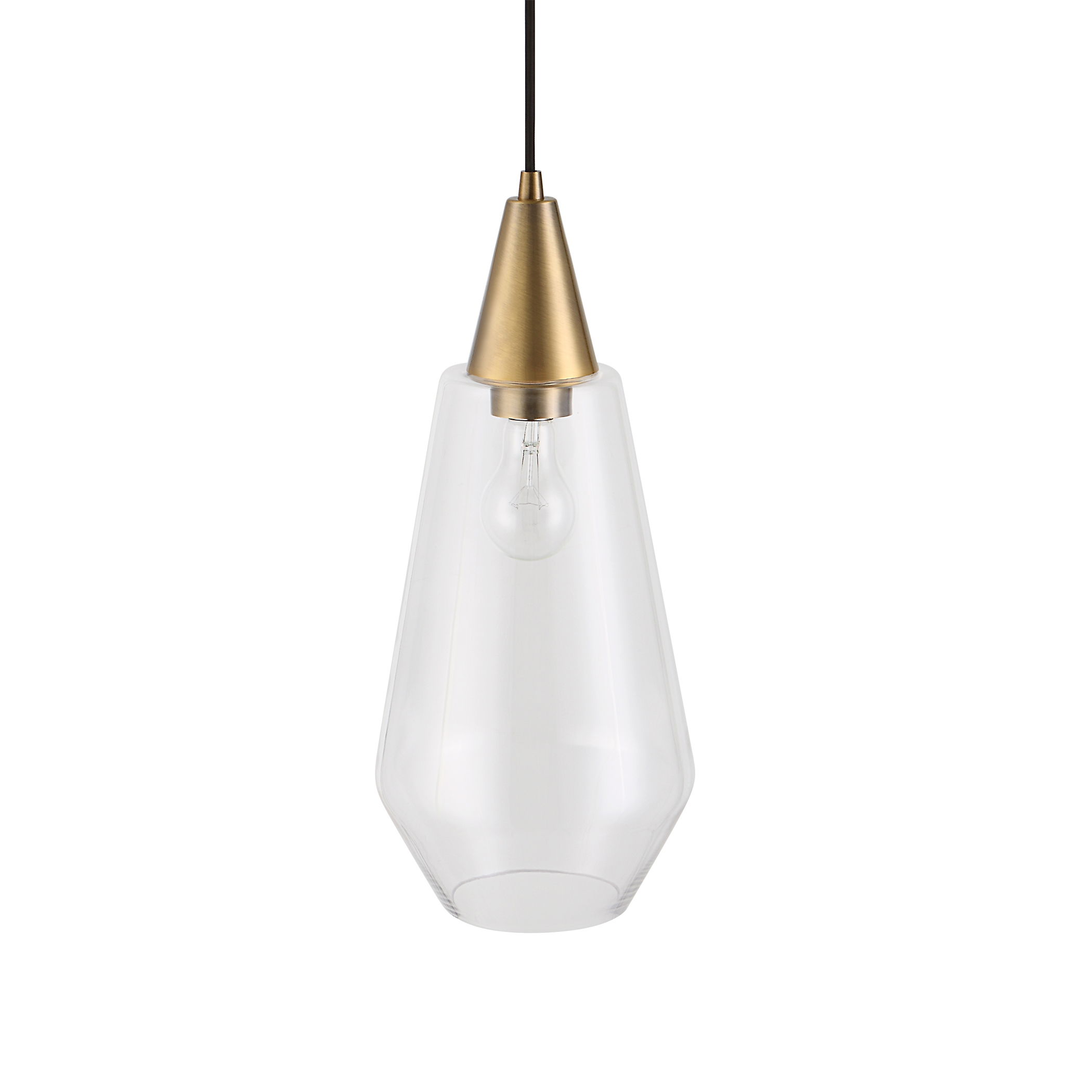 Eichler Antique Brass 1 Light Mini Pendant large image 