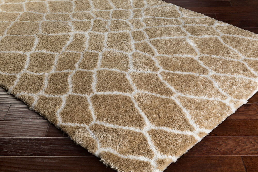 Llana Machine Woven Rug, by Surya, 1'6.11" length x 1'6.11" width