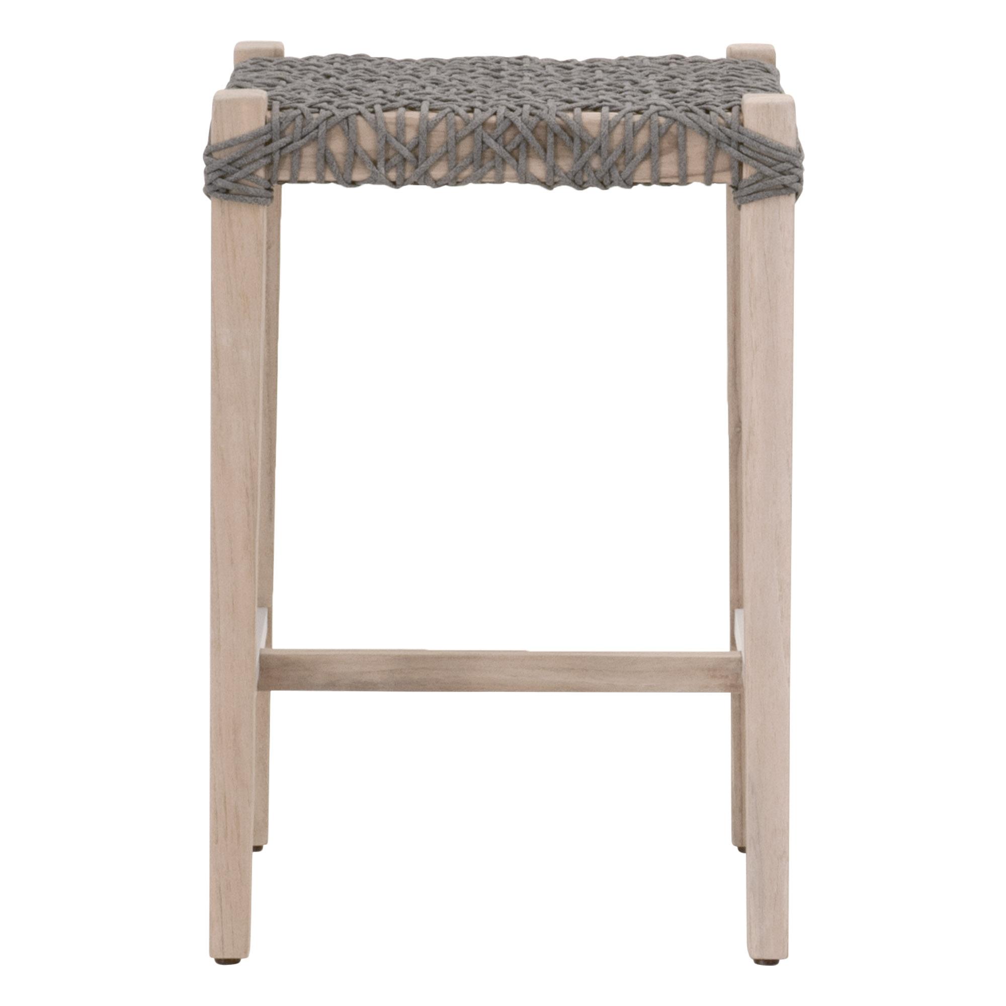 Costa Outdoor Backless Counter Stool large image 