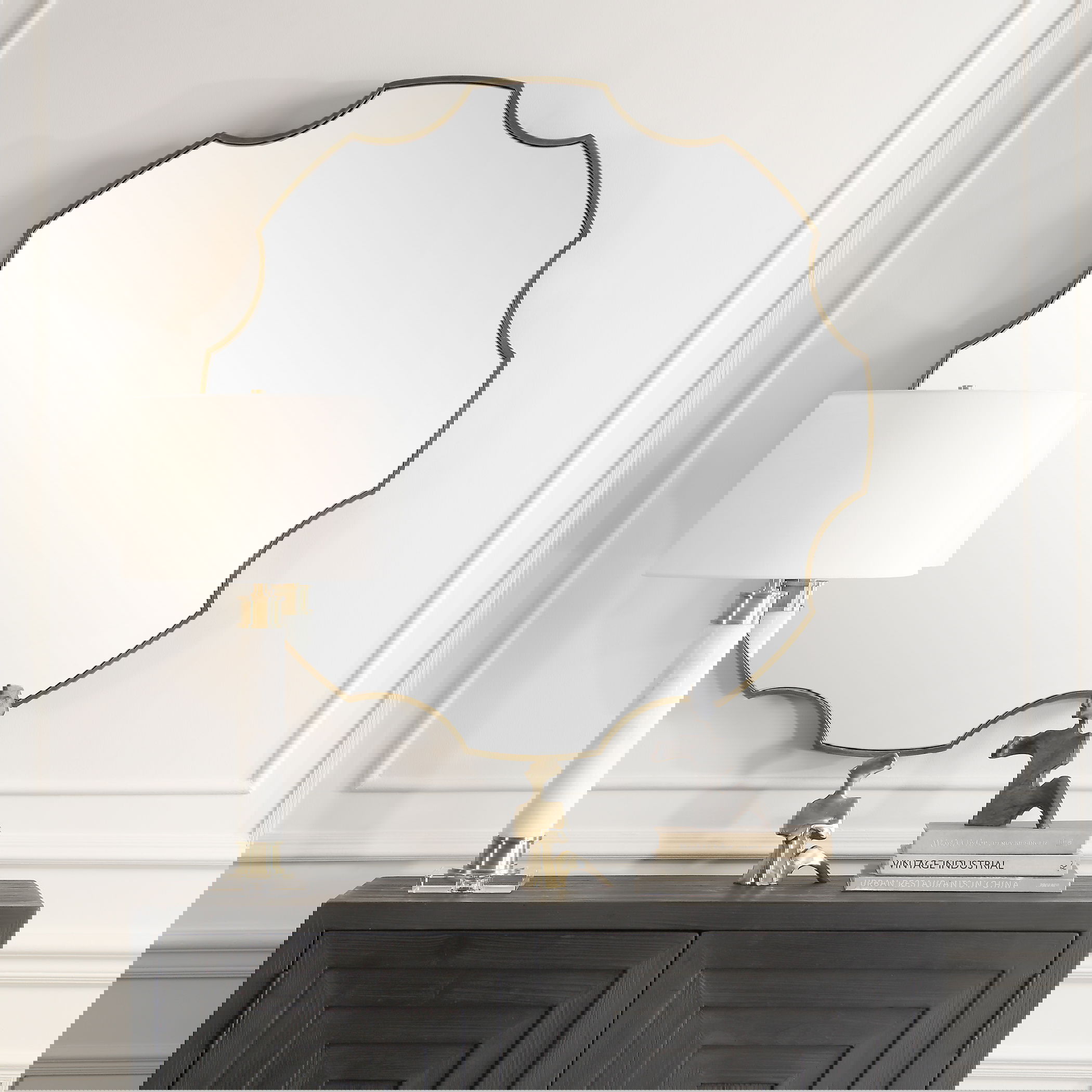 Gearing Up Bronze Mirror, by Uttermost, 39.37" width x 39.37" height x 2" depth View 2