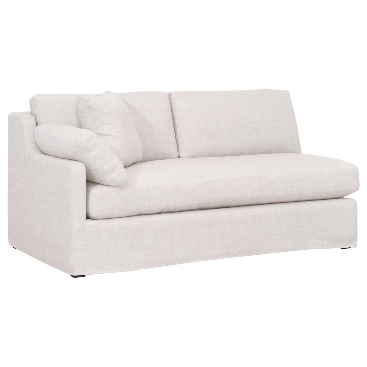 Lena Modular Slipcover 2-Seat Left Slope Arm Sofa, Seating by Essentials for Living, 70" width x 34" height x 39.5" depth View 2