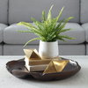 Boston Fern In White Ceramic Pot, Decorative by Uttermost, 14" width x 14" height x 14" depth thumbnail 2