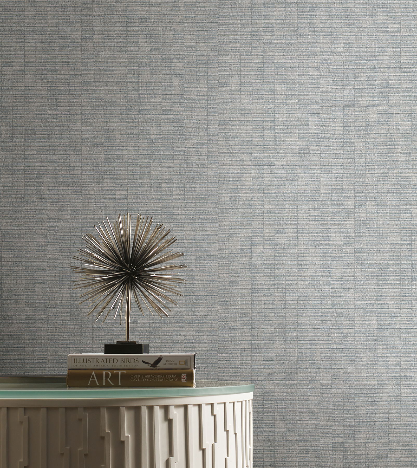 Capri Smoke Wallpaper, by York Wall, 33' length x 1'8.5" width x 0.02" depth View 2
