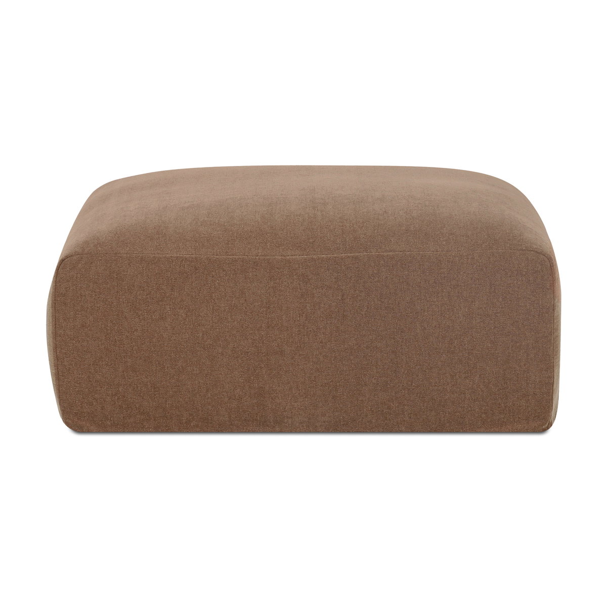 Isla Ottoman Mocha, by Moe's Home, 33.8" width x 18.5" height x 41.7" depth View 4