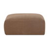 Isla Ottoman Mocha, by Moe's Home, 33.8" width x 18.5" height x 41.7" depth thumbnail 4