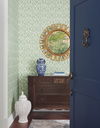 Boxwood Garden Green Wallpaper, by York Wall, 27' length x 2'3" width x 0.02" depth thumbnail 2