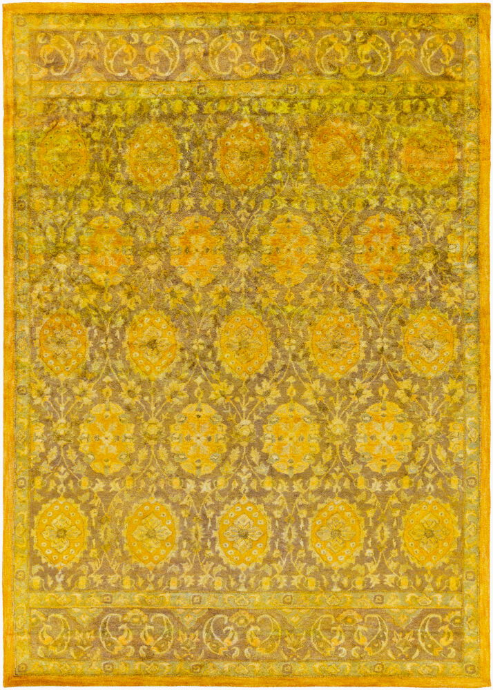 Mykonos Handmade Rug, by Surya, 1'6" length x 1'6" width