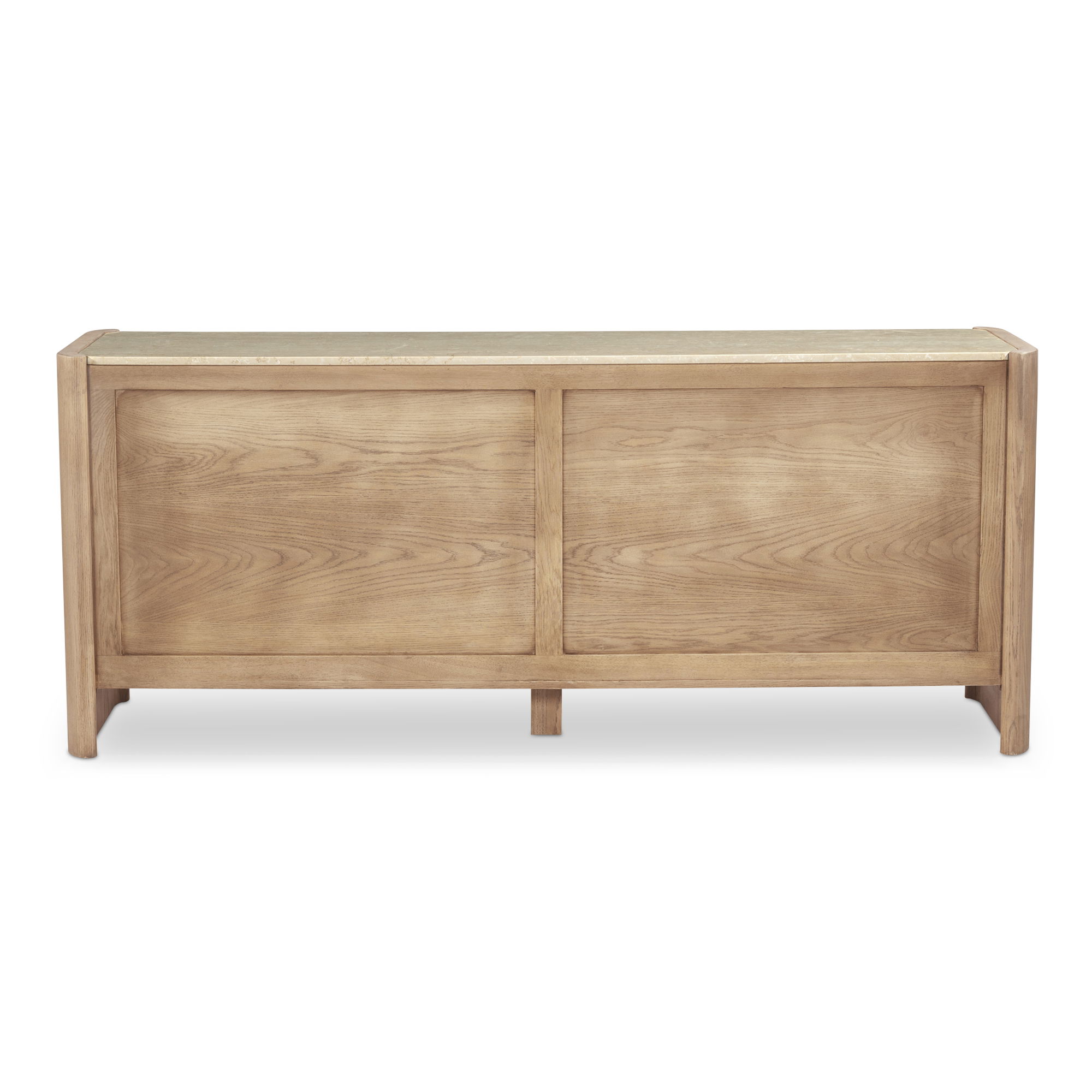 Lane 6 Drawer Dresser Natural, by Moe's Home, 72" width x 30" height x 20" depth View 5