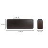 Denman 4 Door Sideboard Dark Brown thumbnail 9