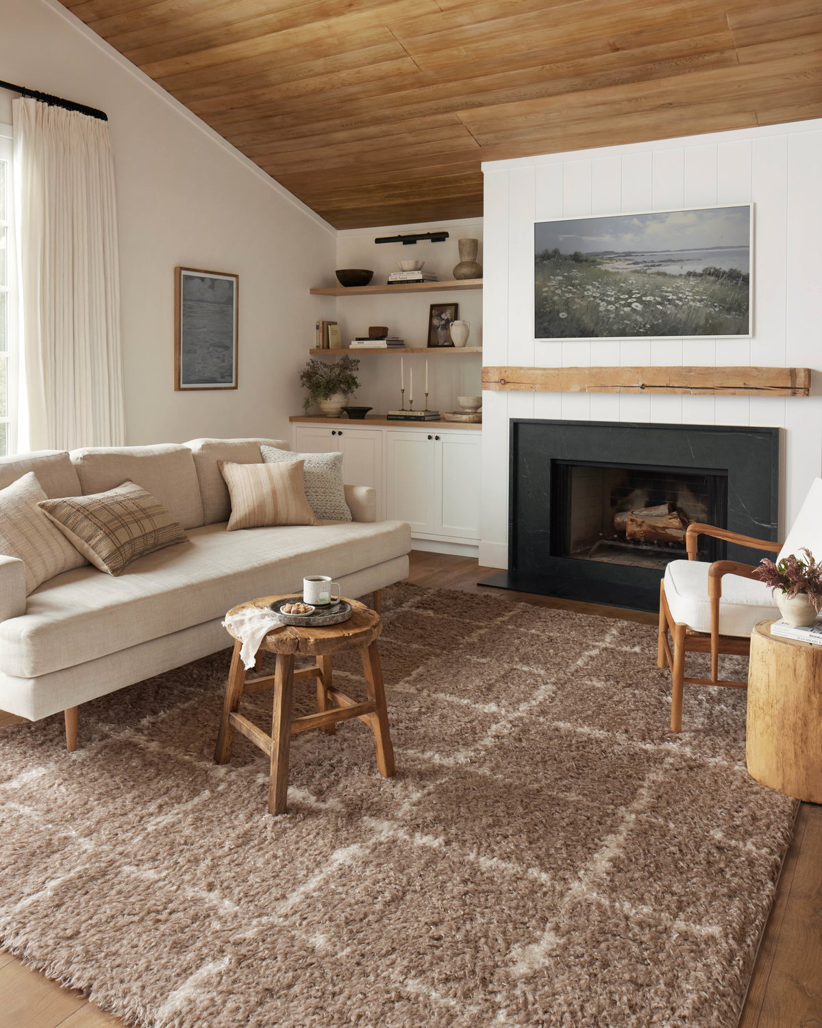 Angela Rose x Loloi Amira Rug, 5'3" length x 7'6" width View 2