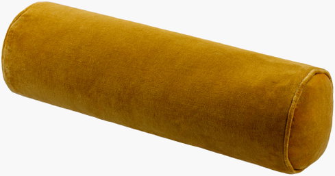 Cotton Velvet Bolster Pillow