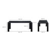 Post Small Dining Table Black thumbnail 8