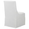 Coley White Armless Chair thumbnail 6