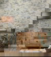 Coastal Map Blue & Beige Peel & Stick Wallpaper thumbnail 1