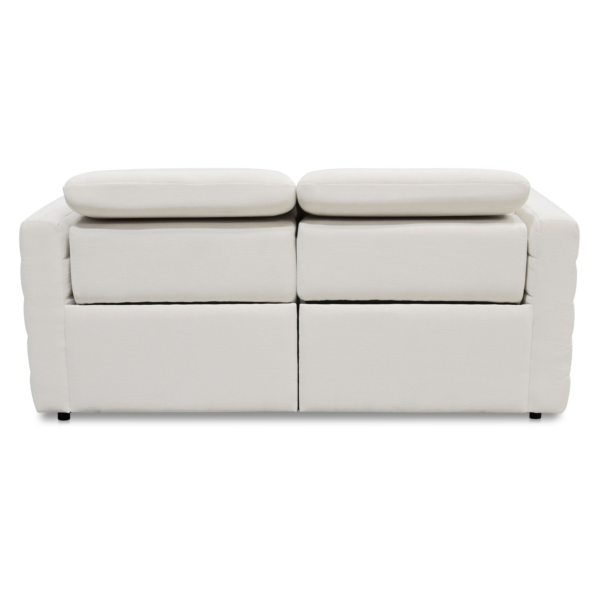 Juno Power Recliner Sofa Off White, Sofas & Sectional by Moe's Home, 65" width x 31.5" height x 42" depth View 5