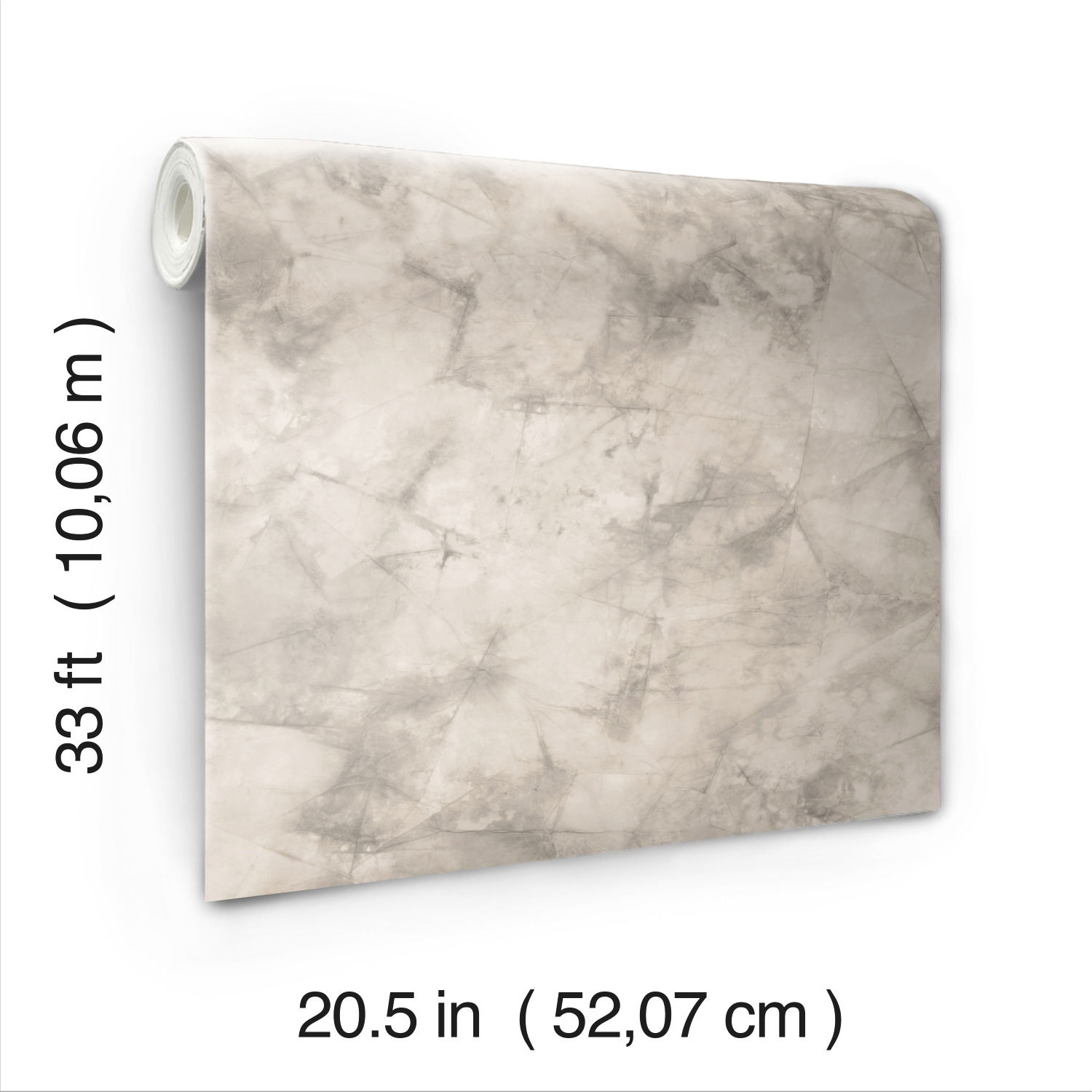 Pressed Petioles Beige Wallpaper large image 
