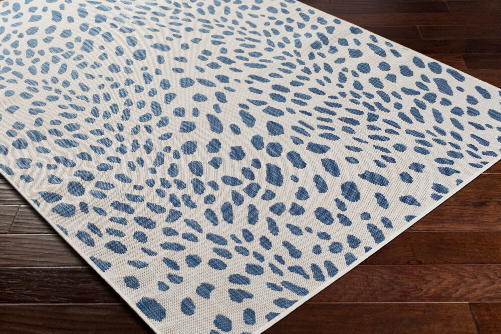Malibu Machine Woven Rug, by Surya, 1'3.75" length x 1'3.75" width