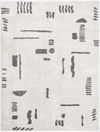 Fossay Shag Machine Woven Rug, by Surya, 2'11.43" length x 1'11.62" width thumbnail
