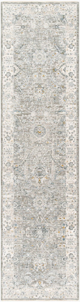 Dresden Machine Woven Rug, by Surya, 10'0.08" length x 2'7.5" width