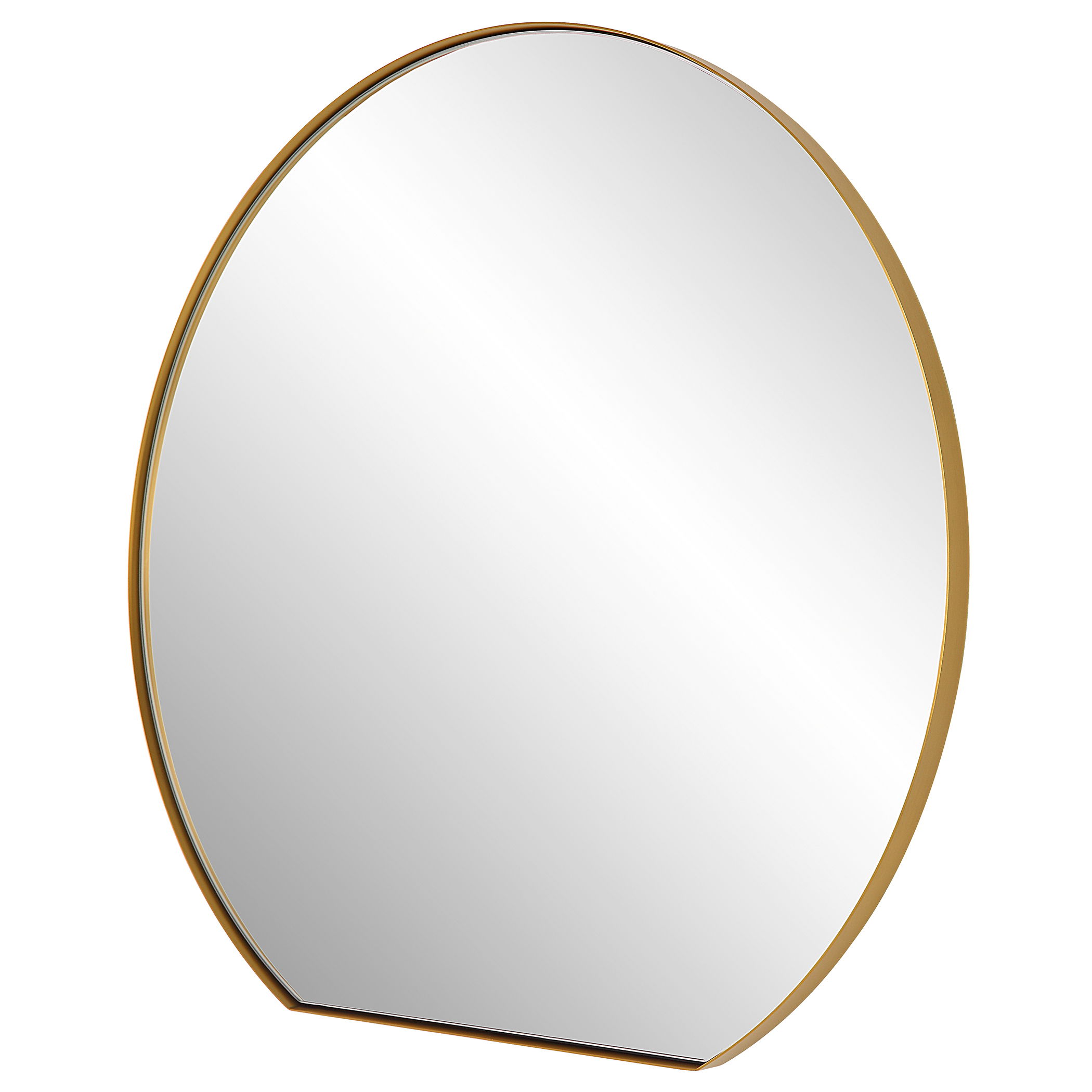 Cabell Small Brass Mirror large image 