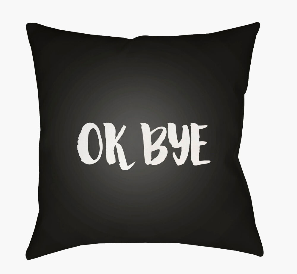 Ok Bye Accent Pillow large image 