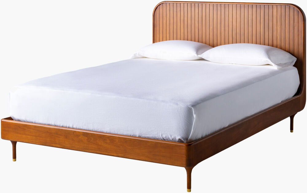 Madri Wood Bed, by Surya, 62" width x 45" height