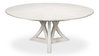 Casual Jupe Dining Table Workingwhite Md, by Sarreid, 4'7" length x 4'7" width x 2'6" height thumbnail 11