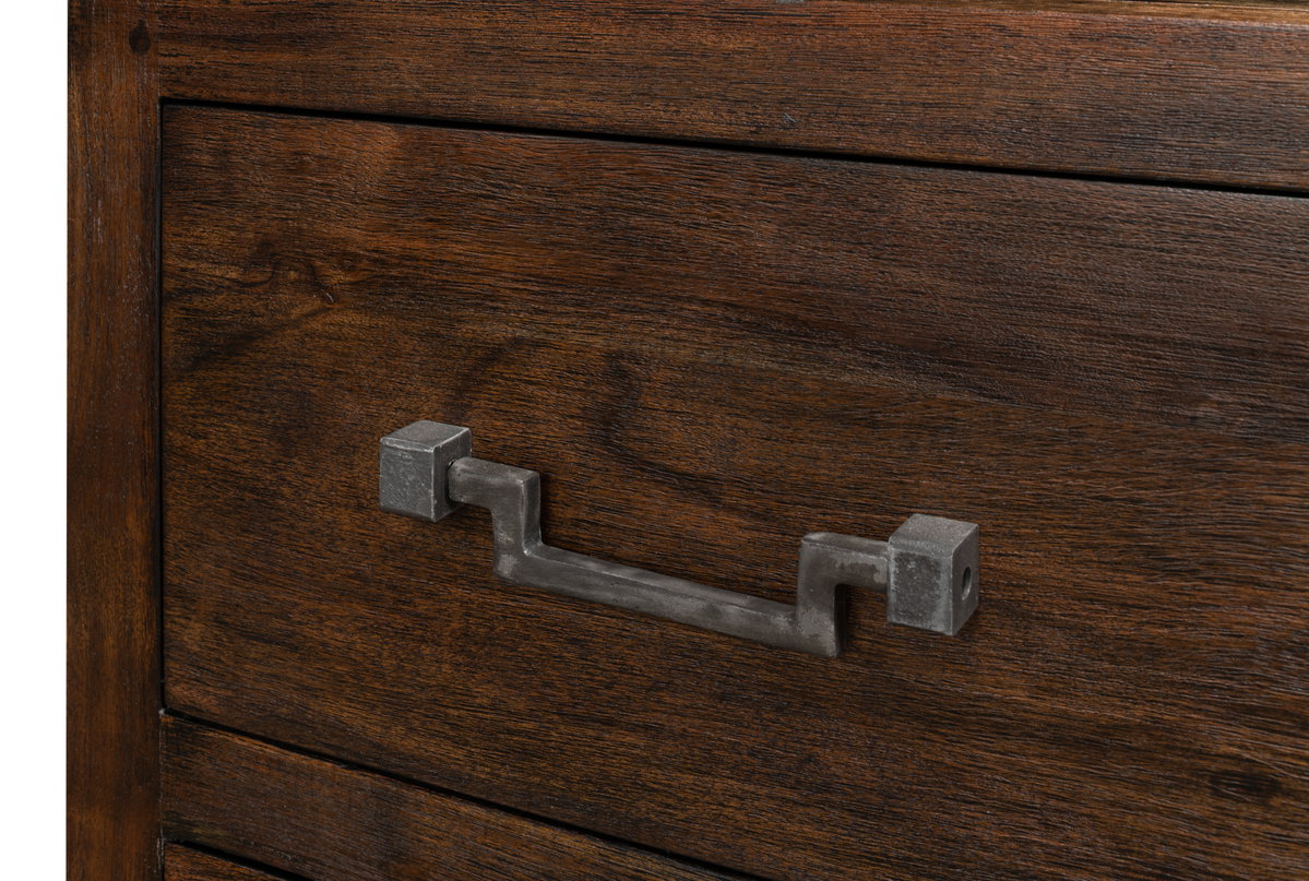 Bauhaus Chest Of Drawers, by Sarreid, 1'7" length x 3'4" width x 2'11" height View 12