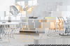 Turino 54' Round Dining Table Concrete Top thumbnail 13