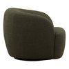 Millbrook Swivel Chair Green, Accent Chair by Dovetail, 33" width x 29.5" height x 35.6" depth thumbnail 3