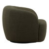 Millbrook Swivel Chair Green, Accent Chair by Dovetail, 33.07" width x 29.5" height x 35.6" depth thumbnail 3