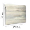 Soothing Mists Scenic Light Blue Wallpaper, by York Wall, 27' length x 2'3" width x 0.02" depth thumbnail 6