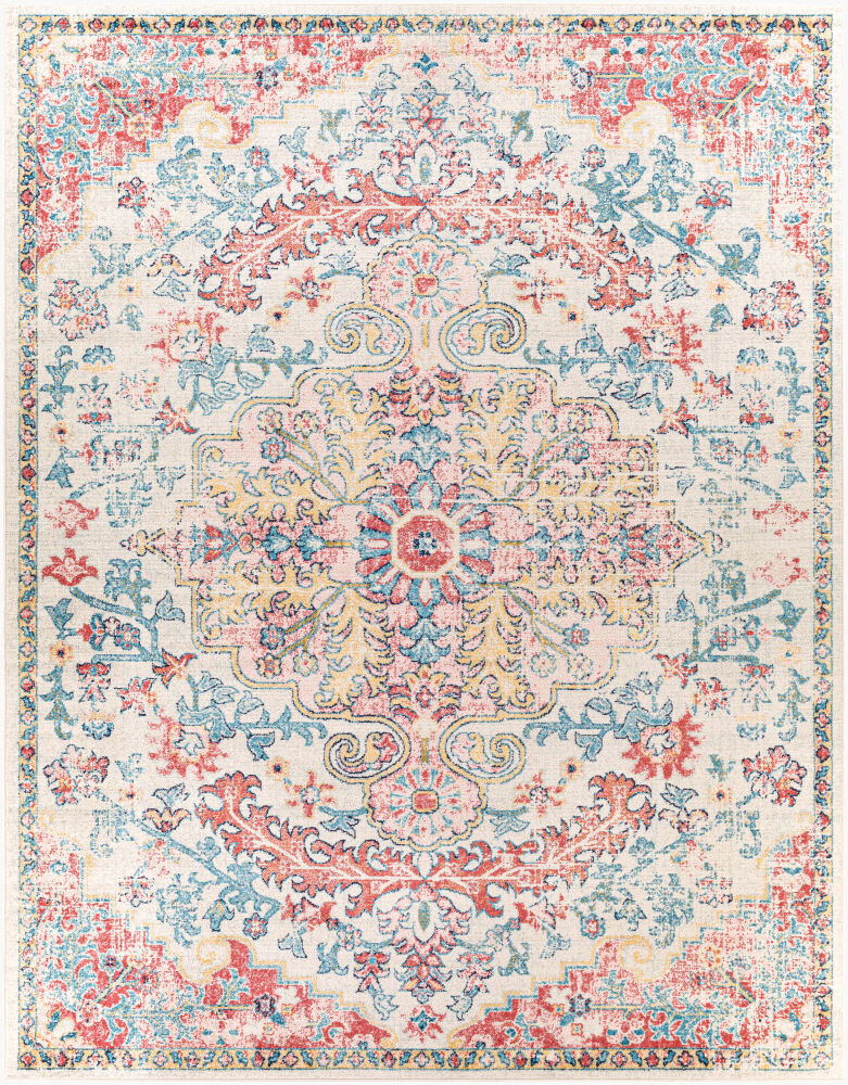 Murat Machine Woven Rug, by Surya, 9'0.27" length x 6'6.74" width
