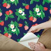 Berry Nice Navy Blue Peel & Stick Wallpaper thumbnail 4