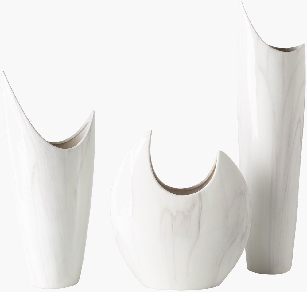 Hamilton Vase, by Surya, 7" width x 15" height