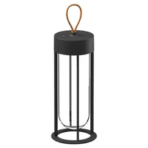 Online Designer Patio Flos In Vitro 2700K Unplugged Portable Lamp in Black by Philippe Starck