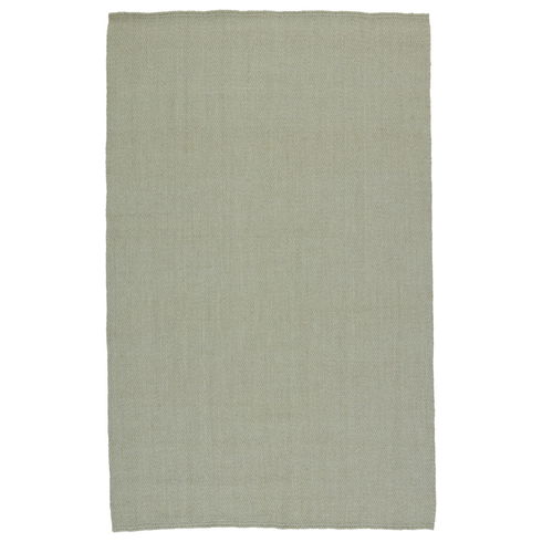 Ranier Natural Solid Green Area Rug (5