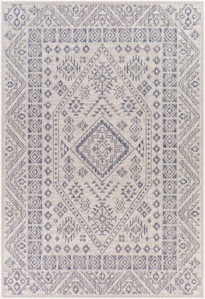 Tuareg Machine Woven Rug, by Surya, 1'3.75" length x 1'3.75" width