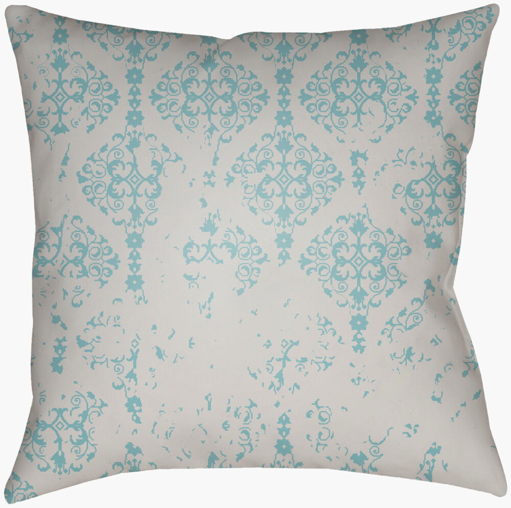 Moody Damask Accent Pillow large image 