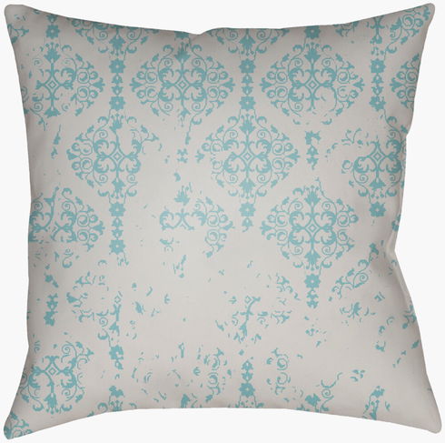 Moody Damask Accent Pillow