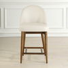 Stitches Leather Counter Stool, Furniture by Uttermost, 20.5" width x 38.5" height x 22.5" depth thumbnail 2