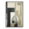 Fair Trade Geometric Abstract Art, by Uttermost, 49.7" width x 73.7" height x 1.5" depth thumbnail 1
