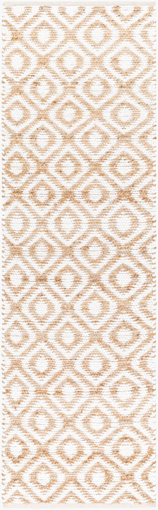 Jean Handmade Rug, by Surya, 8' length x 2'6" width