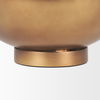 Quiana Medium Textured Gold Metal Vase thumbnail 9