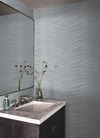 Glistening Chevron Smokey Blue Wallpaper thumbnail 2