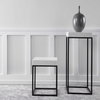 Gambia Marble Plant Stand, Planter by Uttermost, 14" width x 36" height x 14" depth thumbnail 4